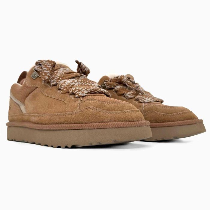 Уггі 36-45 UGG Lowmel Sneaker Chestnut Suede premium угги