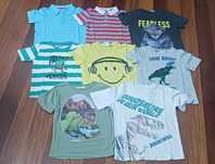 Conjunto de 6 t-shirts e 2 polos para criança - 6 anos