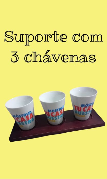 Suporte com chavenas