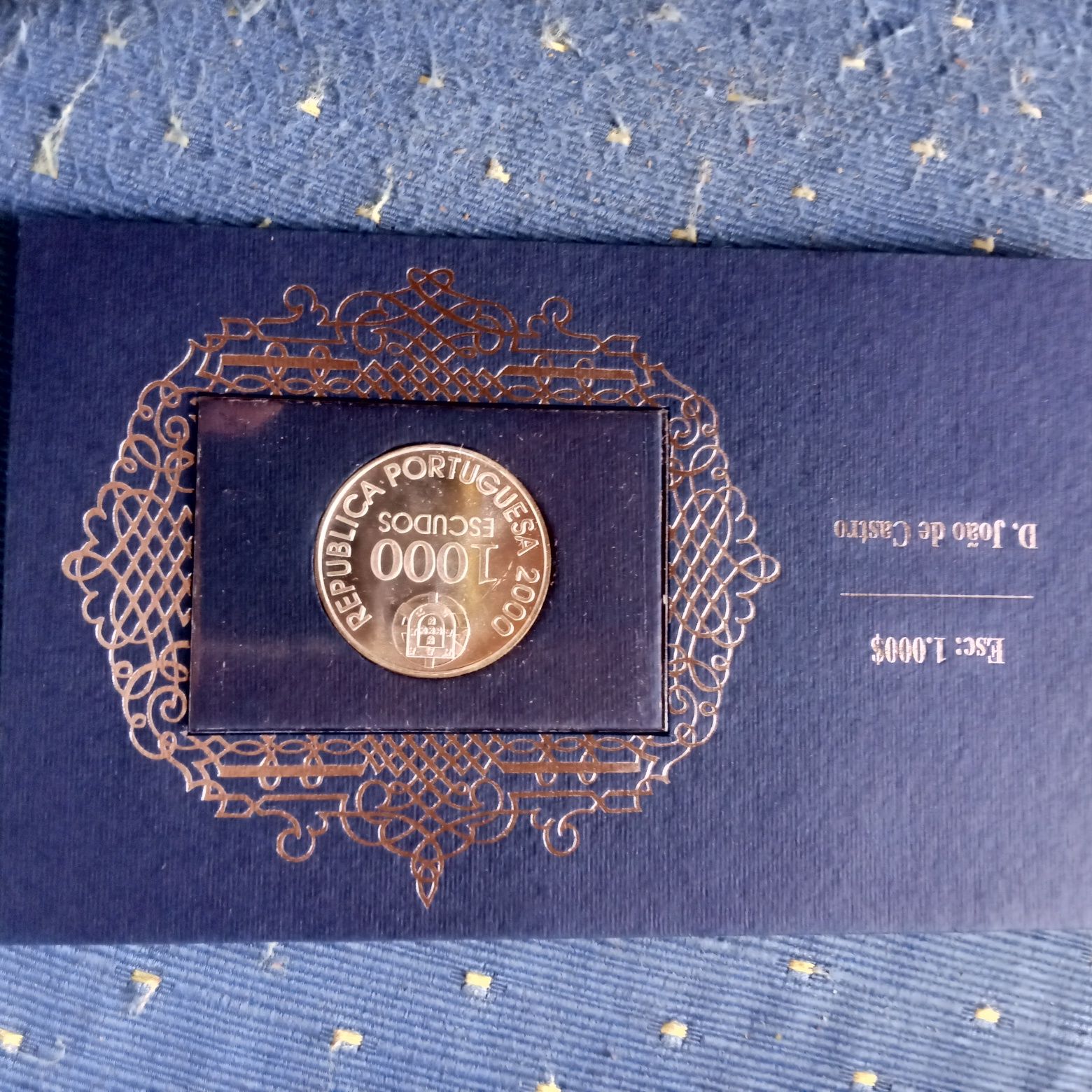 Moeda 1000.00 Prata