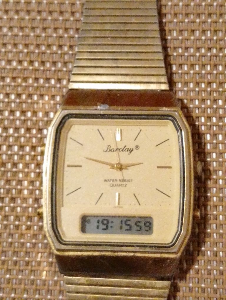 Zegarek z lat 80