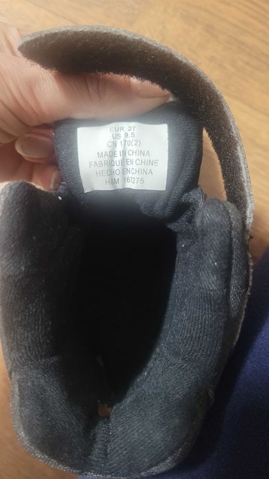 Черевички дитячі HM, 27 розмір