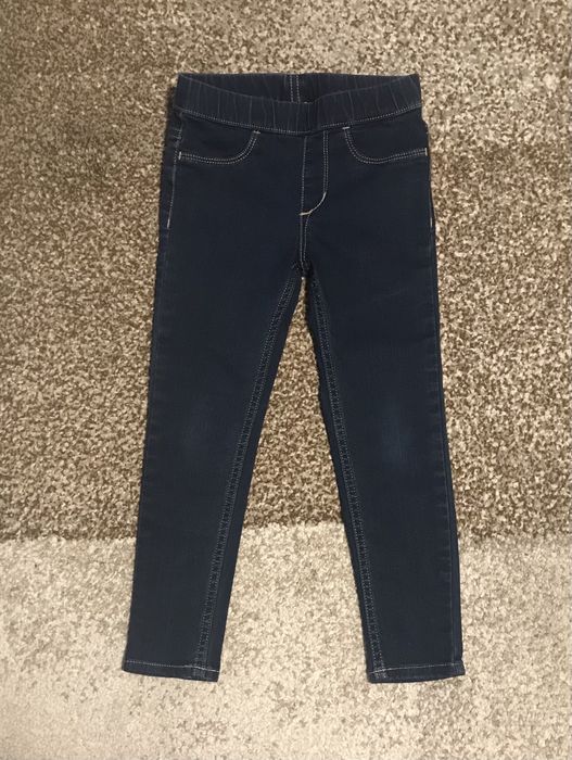 Legginsy jeansowe r.104 H&M