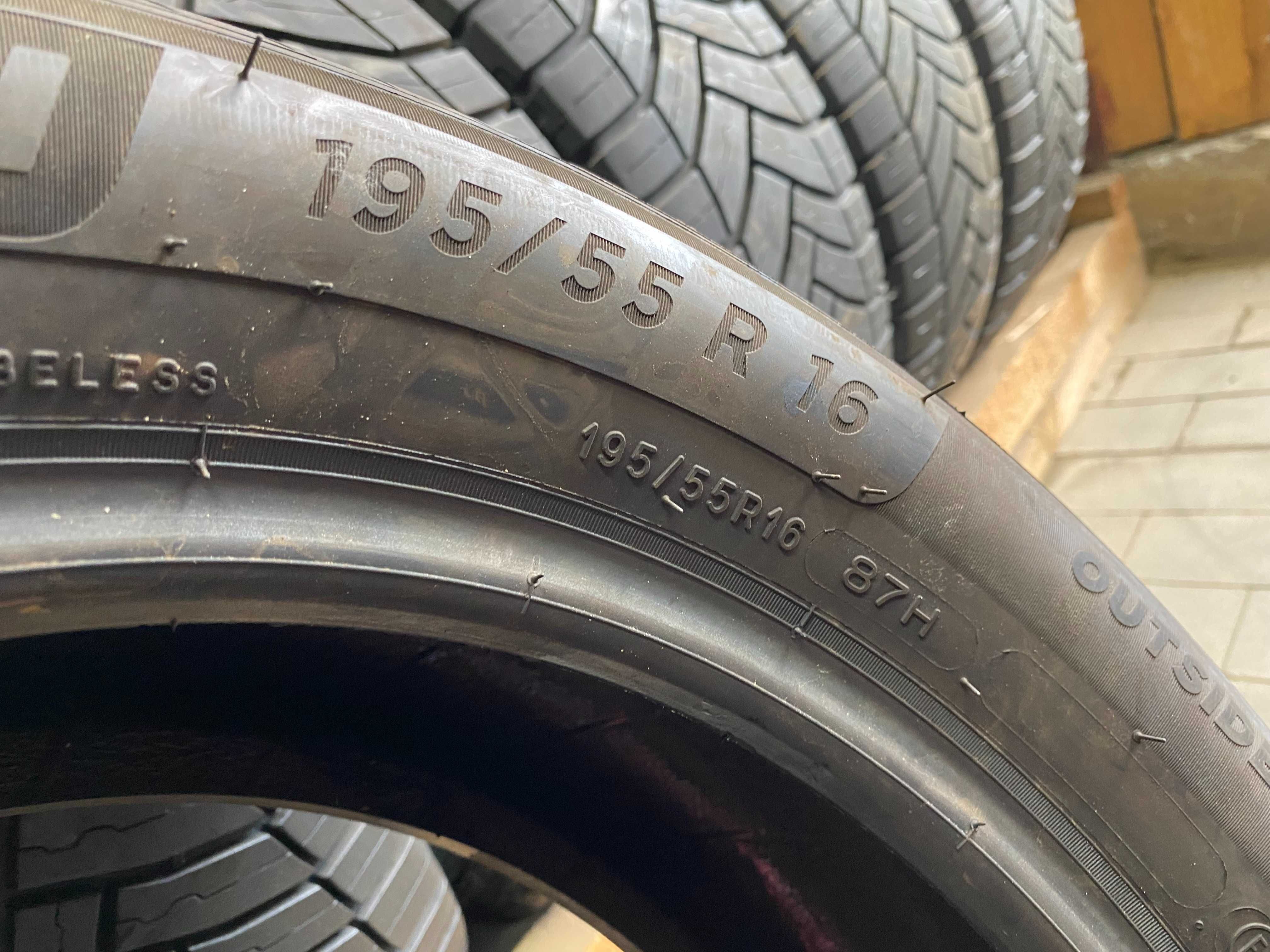 Літні шини 195/55R16 87H Michelin PRIMACY 4 (21рік) 6,5+мм