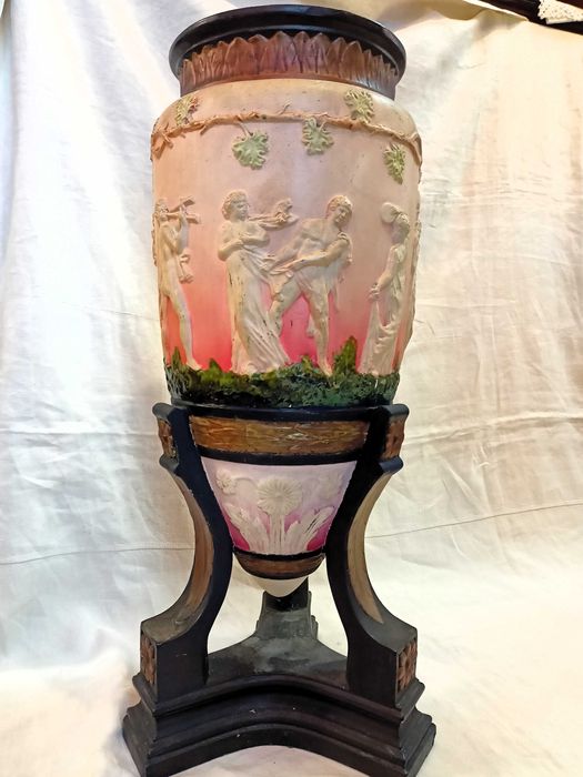 Vaso Cerâmica Policromada