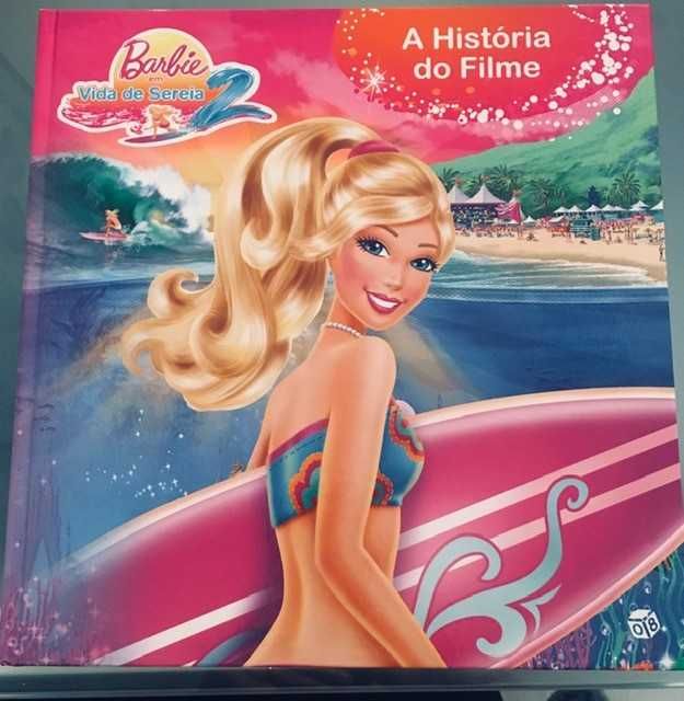 Livro Barbie em Vida de Sereia