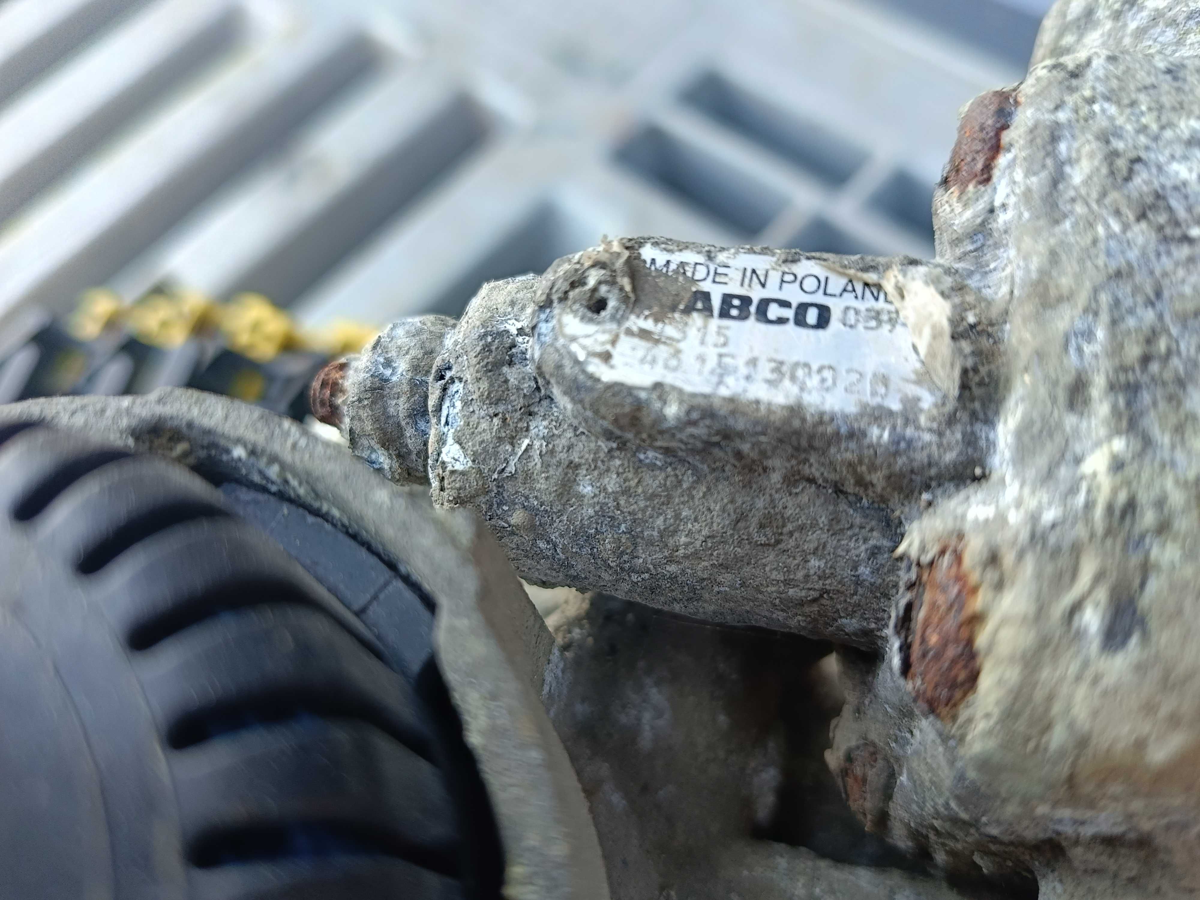 Modulator EBS ABS naczepy WABCO uszkodzony