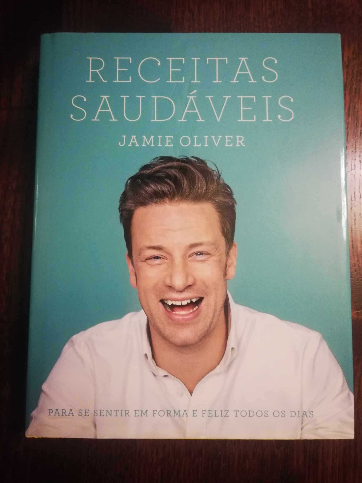 Livro de Culinária - Jamie Oliver Receitas Saudáveis