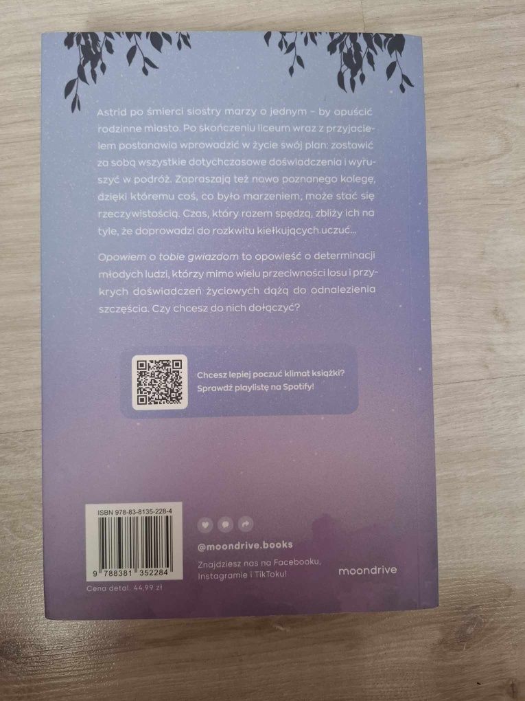 Opowiem o tobie gwiazdom Edyta Prusinowska