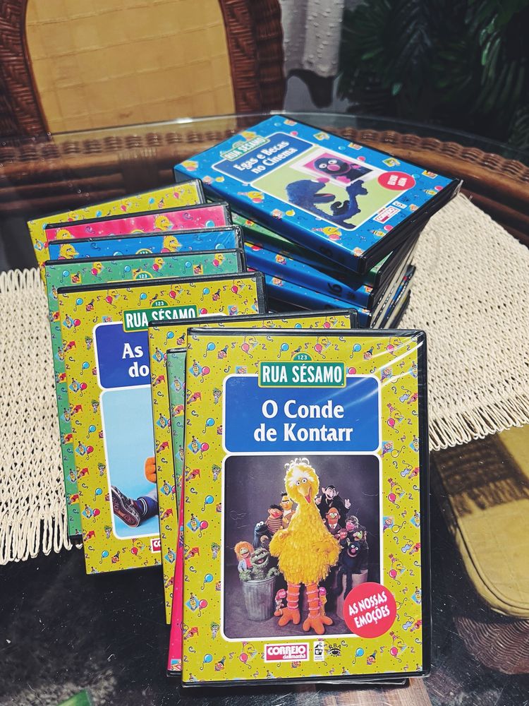 Cd’s coleção Rua Sésamo