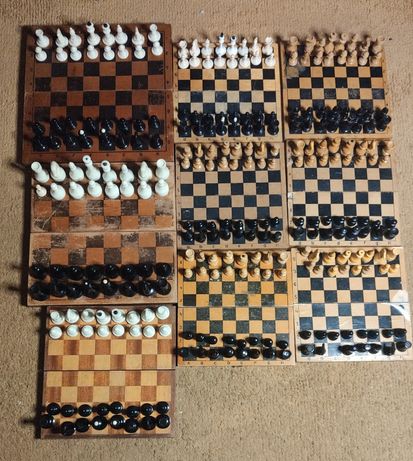 Продам шахматы деревянные разных размеров