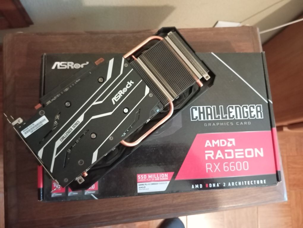 ASRock Challenger Radeon RX 6600 8GB GDDR6