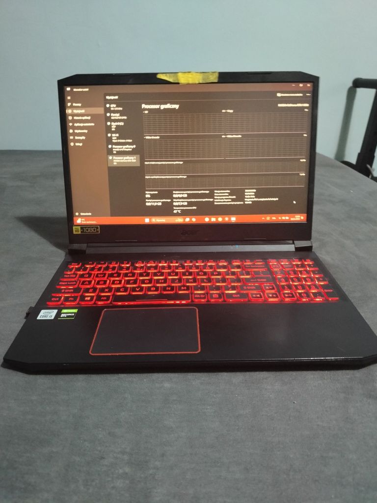Laptop acer nitro używany