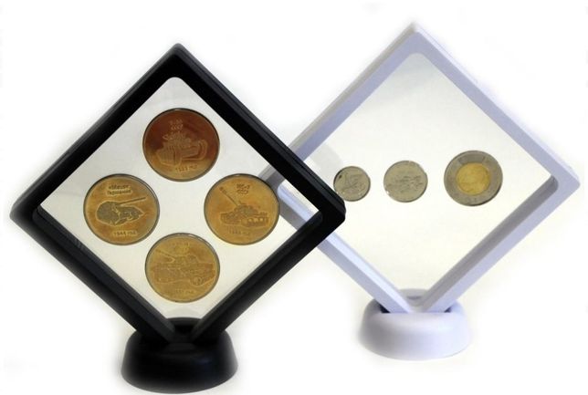 3D рамка 110*110*20 мм.  для презентации монет , коллекций и т.п.