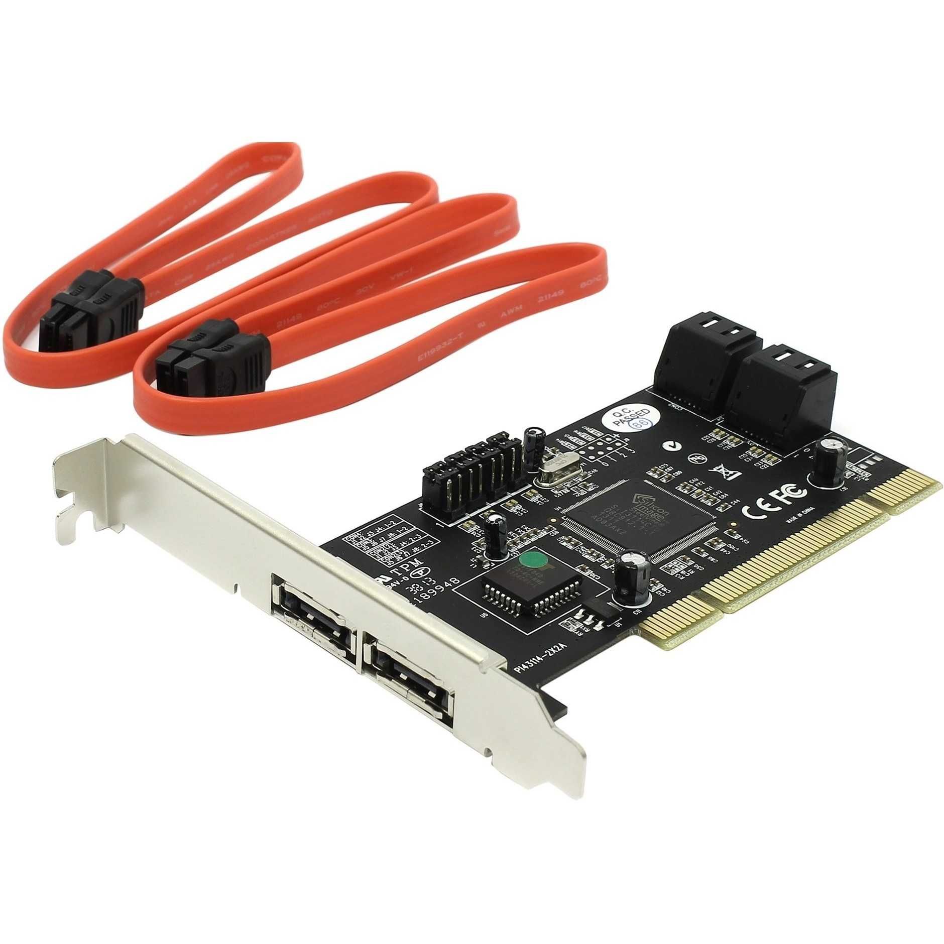 Контроллер STLab A-224 RAID eSATA/SATA PCI