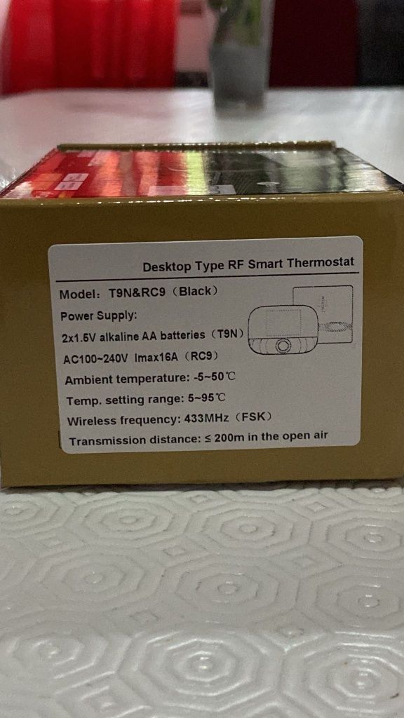 Desktop Type RF Smart Thermostat