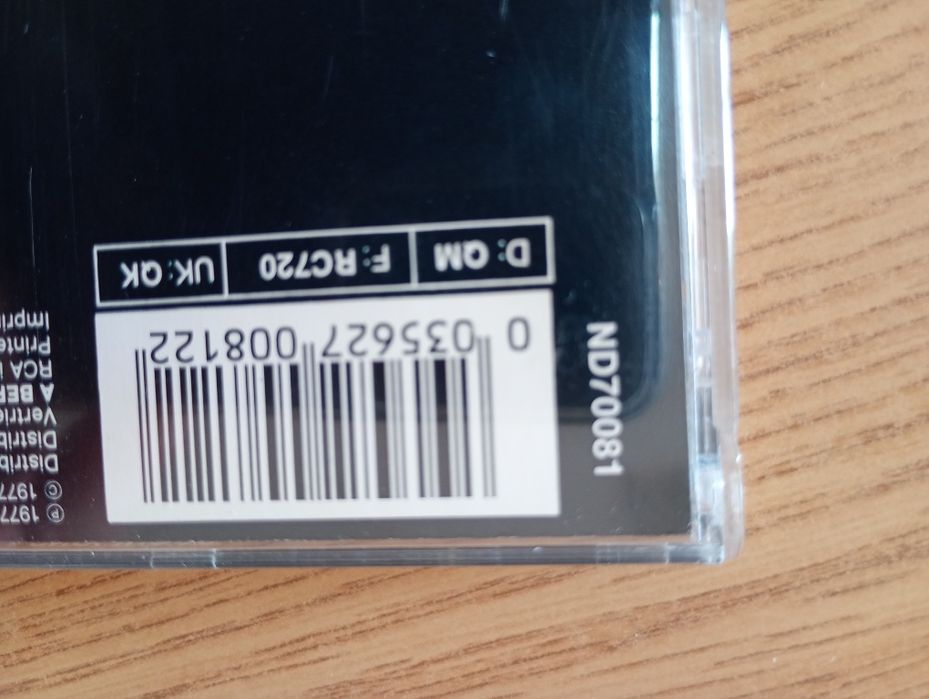 Scorpions Taken by force CD 1a edição 1988