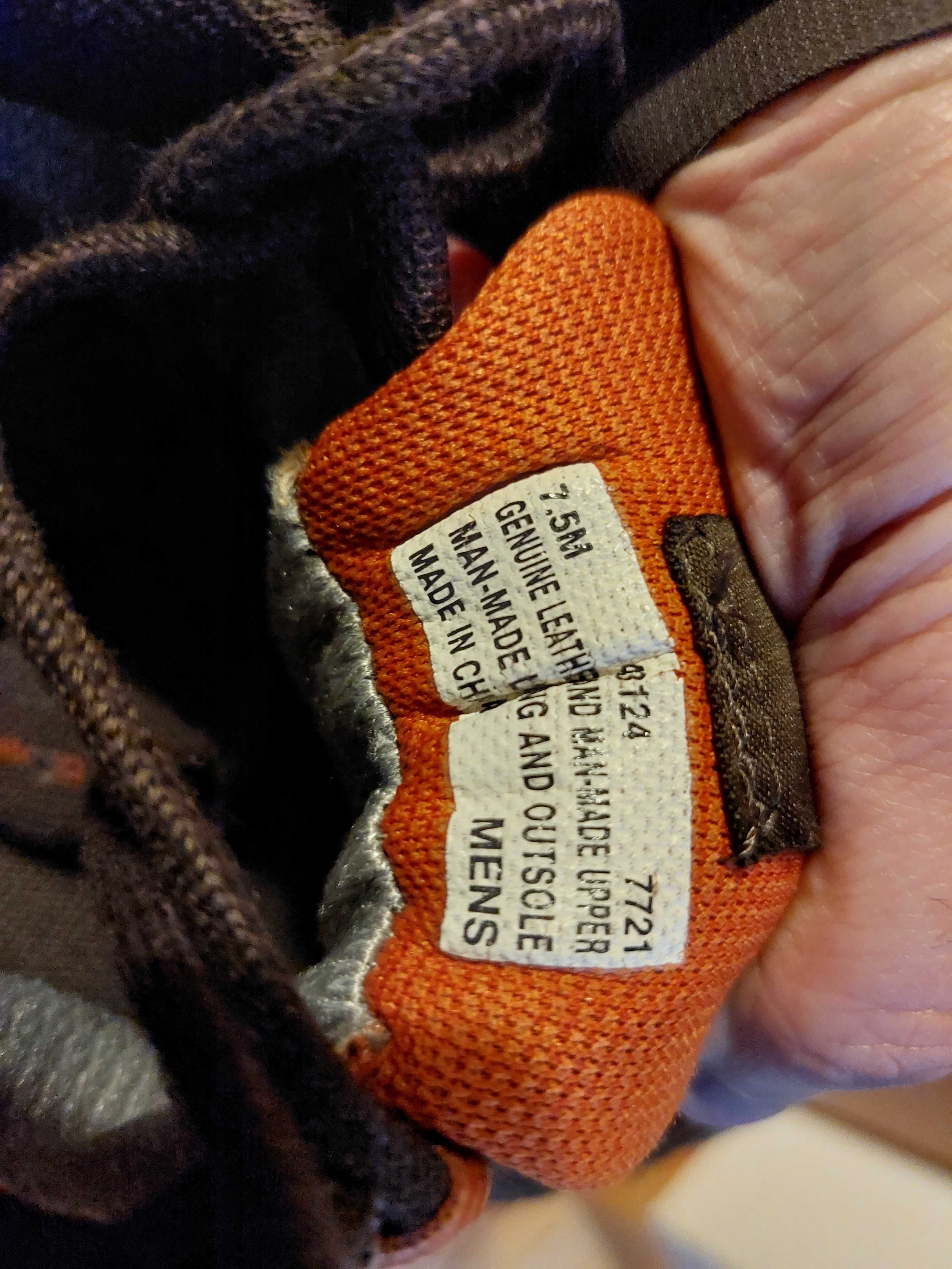 Ténis Timberland 7,5 M - Número 41 - Castanhos e Laranja