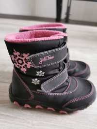 Buty śniegowce Neliblu dziewczęce r. 25 wkładka 16,5cm