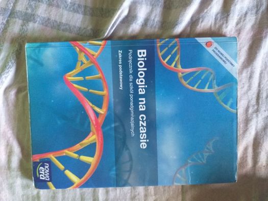 Biologia na czasie 1 klasa, podręcznik do biologii nowa era