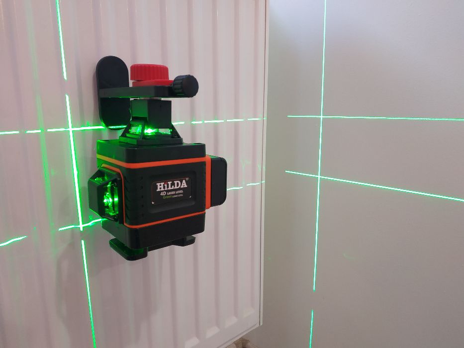Laser Poziomica 4x360 SAMOPOZIOM / Skosy + PILOT / KALIBRACJA