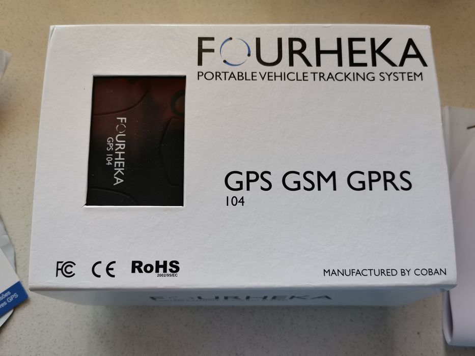 Localizador Fourheka GPS GSM portátil