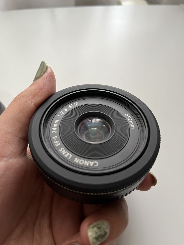 Lente Canon EFS 24mm