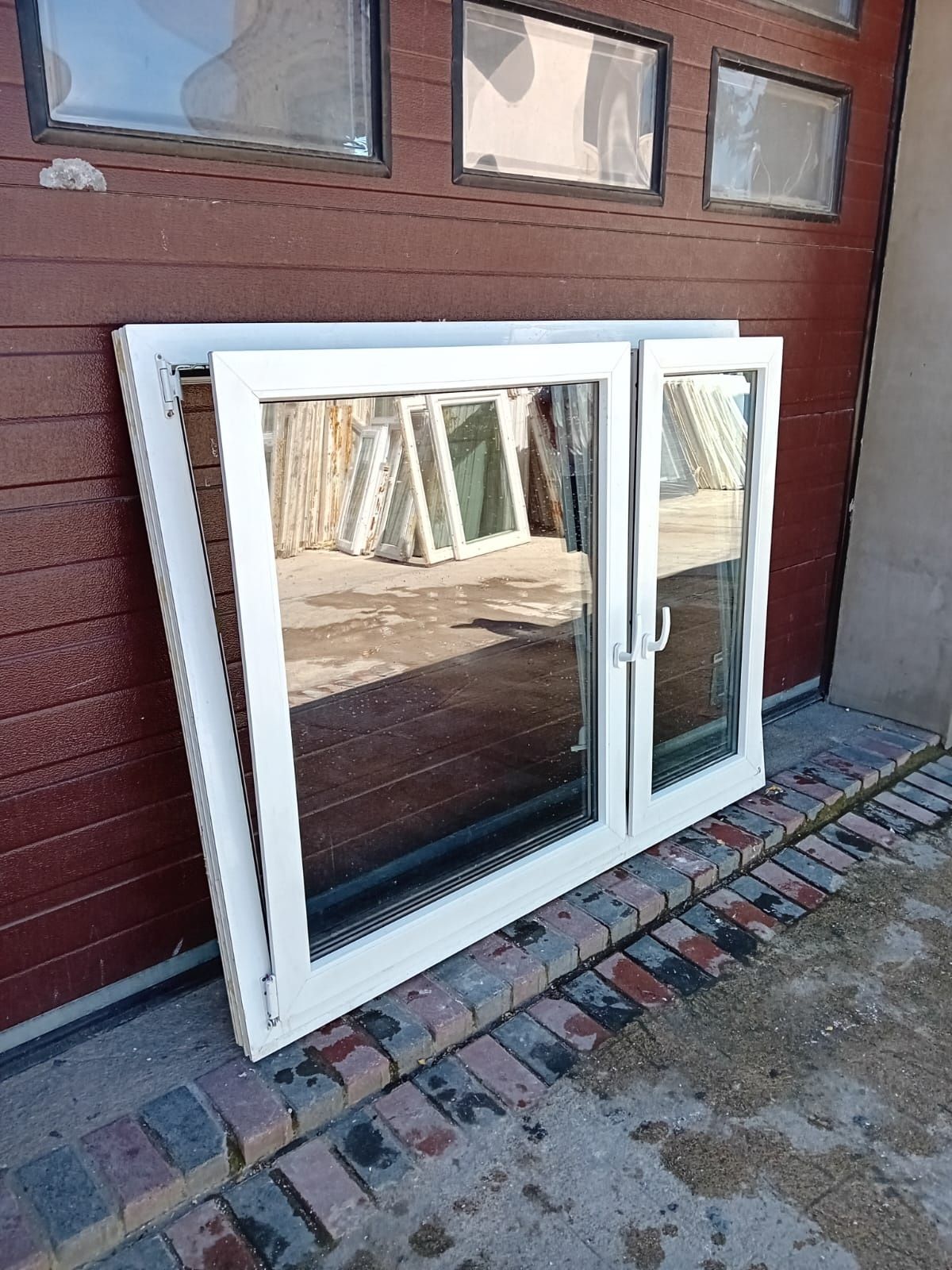 Okna 174x135 okno PCV Niemieckie używane plastikowe DOWÓZ CAŁY KRAJ