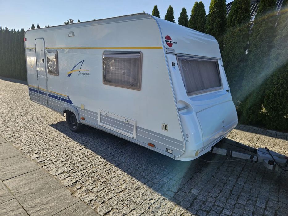 Burstner  2001 r. - zadbana Przyczepa kamper burstner
