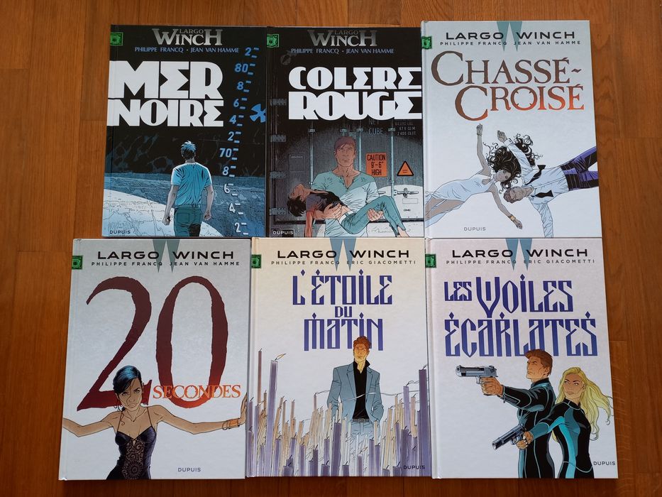 BD Largo Winch - Lote 22 volumes