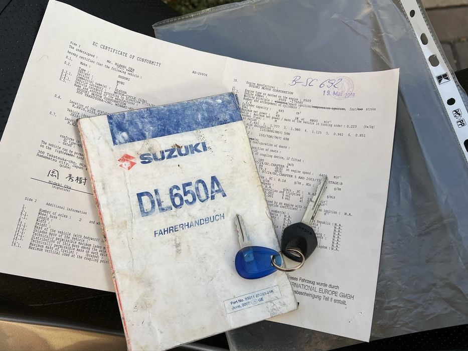 Suzuki DL 650 V-strom ABS Інжектор (5750$)