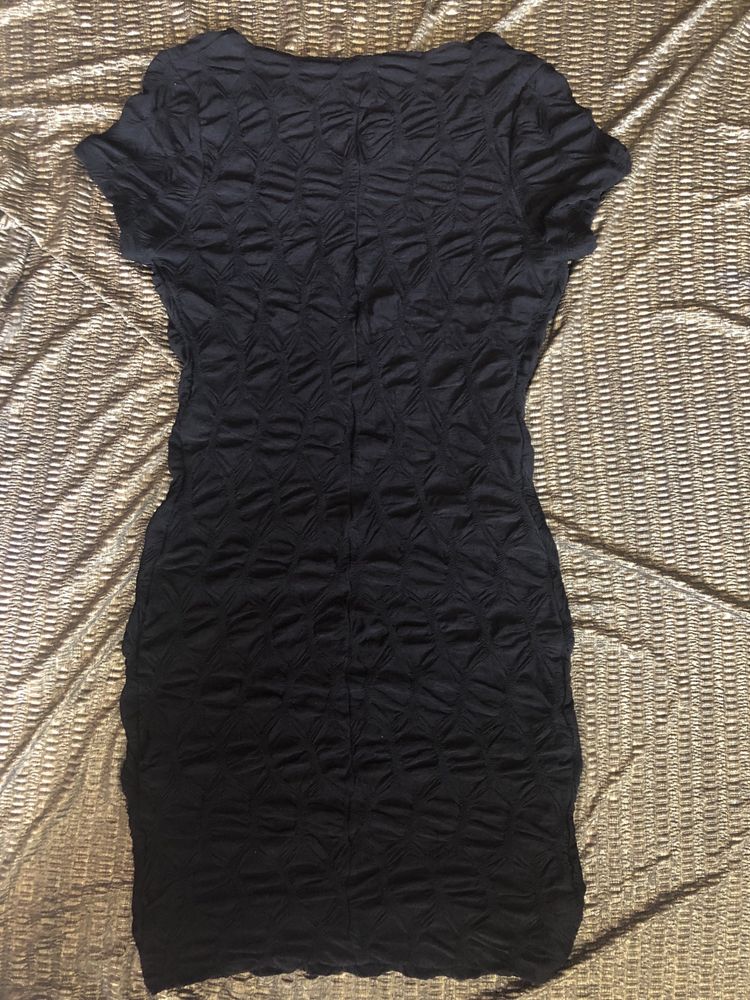 Sukienka ZARA mała czarna sukieneczka XS S 34 36 sexy sylwester wesele