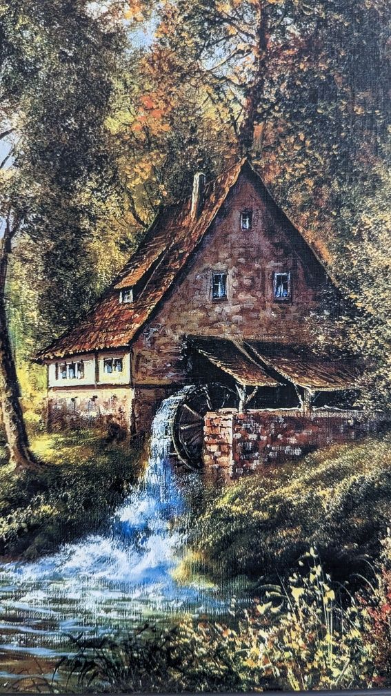 Картина Старая мельница, Buchner