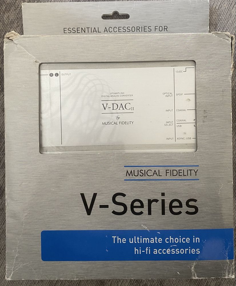 Musical Fidelity VDAC II 2 DAC V-DAC przetwornik C/A