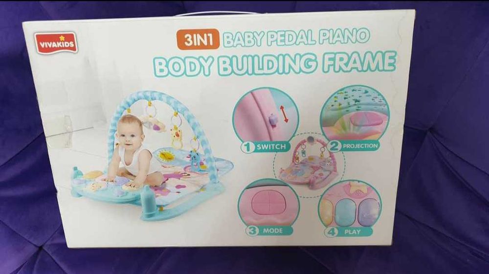 Розвивальний музичний коврик-піаніно.