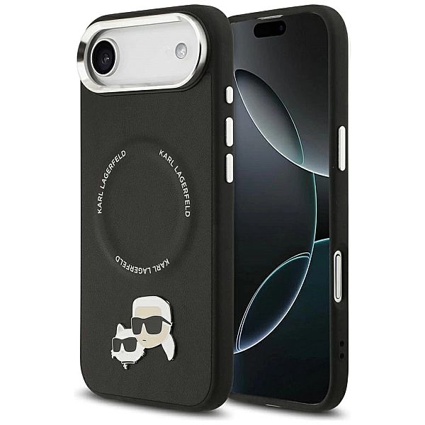 Etui Karl Lagerfeld Karl & Choupette Pins MagSafe na iPhone Air - czar