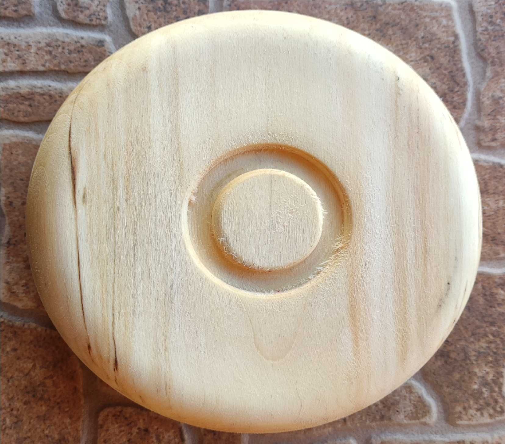 Miseczka / pojemnik z drewna osikowego - ręcznie toczonego