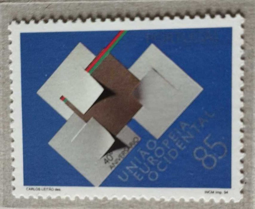 Série nº 2183 – 40º aniversário da União Europeia Ocidental (UEO)
