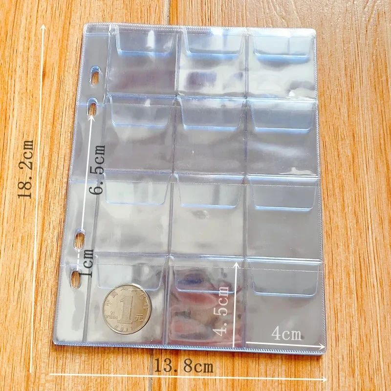 Альбомные листы для монет-40×45мм,10шт в наборе