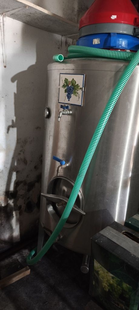 Pipos de vinho em Inox