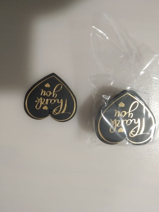 Etiquetas presentes decoração