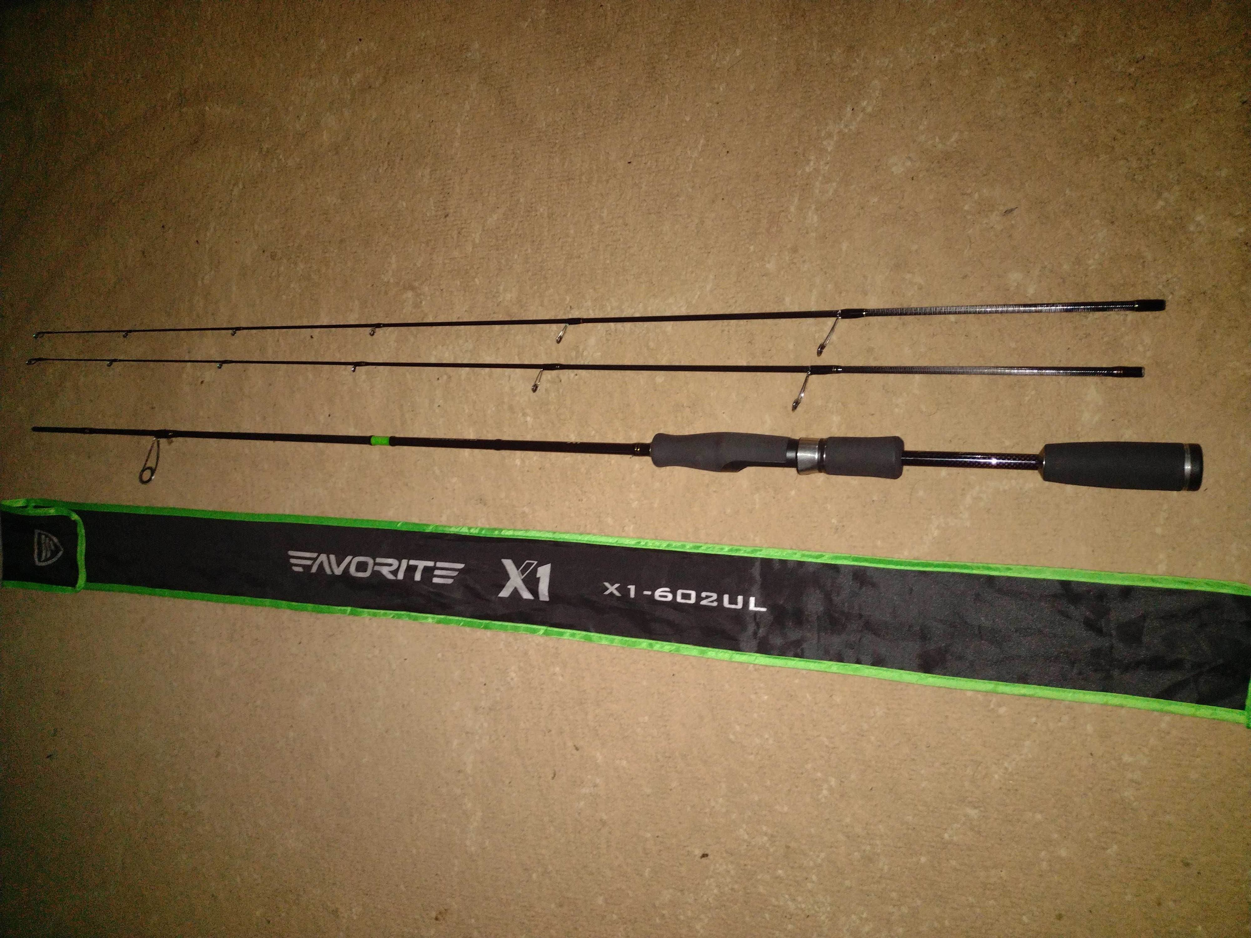 Продам спиннинг favourite x1 602UL