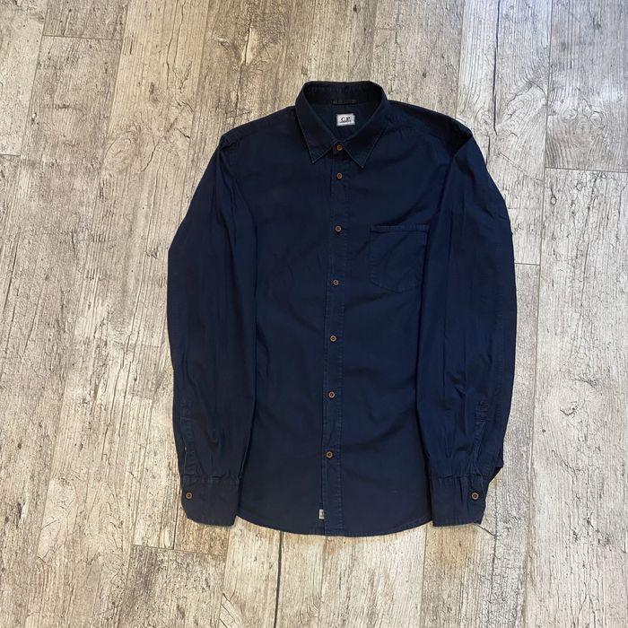 CP Company granatowa męska koszula Stone Island Massimo Osti shirt