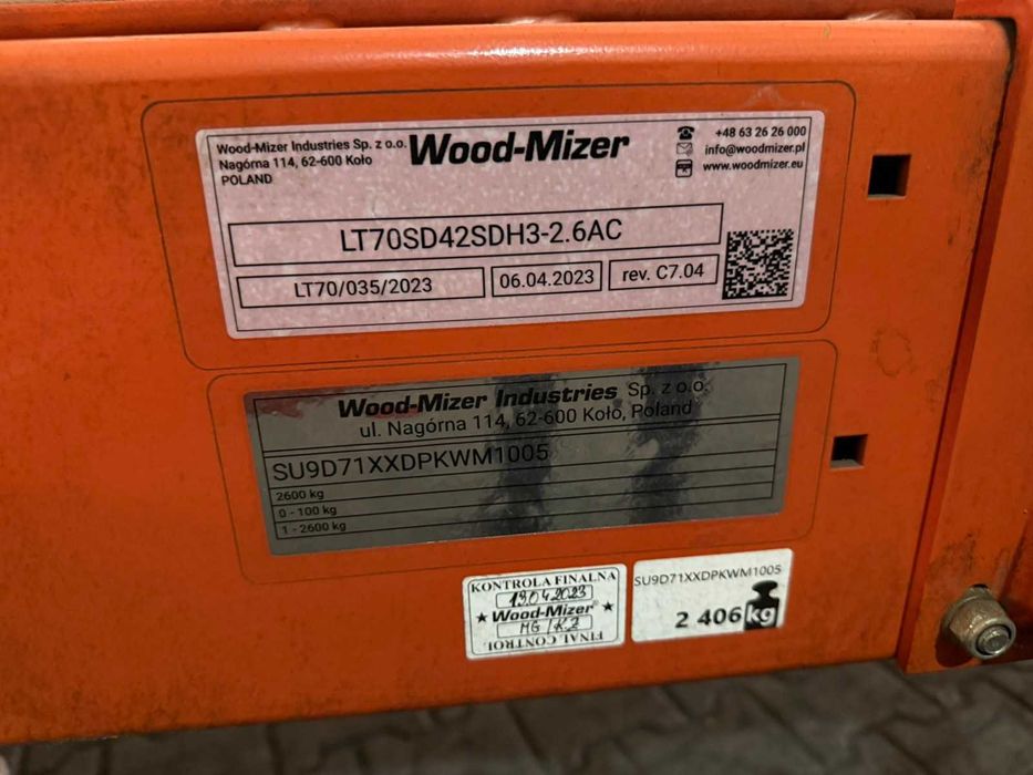 Пилорама Wood-Mizer LT70 SD42SDH3-2.6AC (мобільна, дизельна)