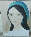 Maria Magdalena obraz olejny 30×40