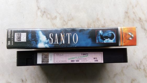 Filme em VHS - O Santo