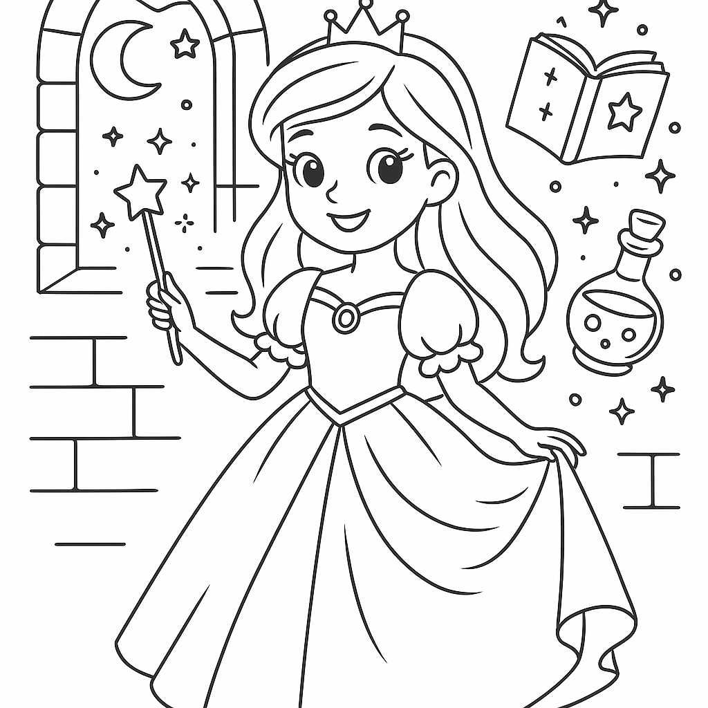 E-book - Kolorowanka na zamówienie - Średnia (20 ilustracji)