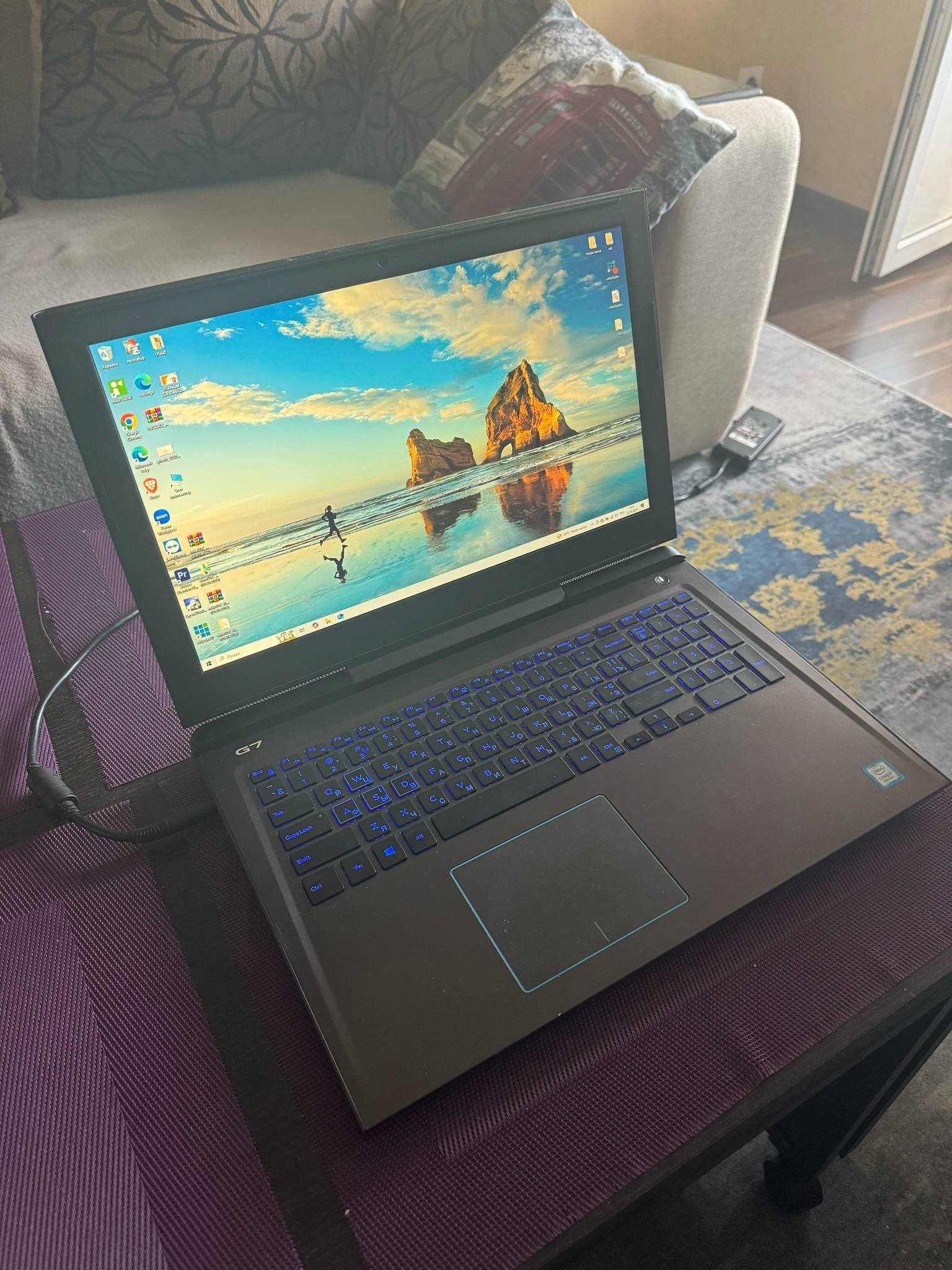 Ноутбук Dell G7-7588 Black (RAM 32GB DDR4 / SSD 256GB + HDD 1TB)