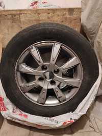 Титани з шинами R14, 2 x Michelin 185/60, 2 x Seiberling Touring 2