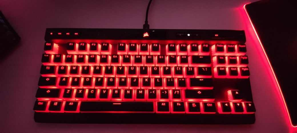 Corsair k70 tkl.OPX champion series klawiatura gamingowa stan idealny